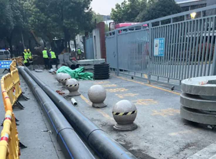 A HDPE csövek segítik a Jiangyin városi vízellátás átalakítását, és biztonságos és hatékony városi 